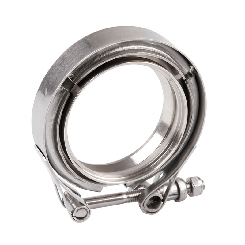 3 ''zoll SS304 V-Band Klemme Edelstahl M/F 3 v Band Turbo Auspuffrohr