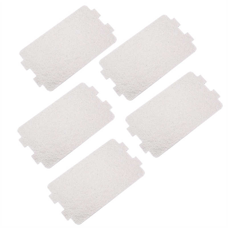 5Pcs Magnetron Mica Plaat Vel Vervanging Repareren Accessoires Voor Kleine Apparaat Keuken Koken Apparaten Onderdelen