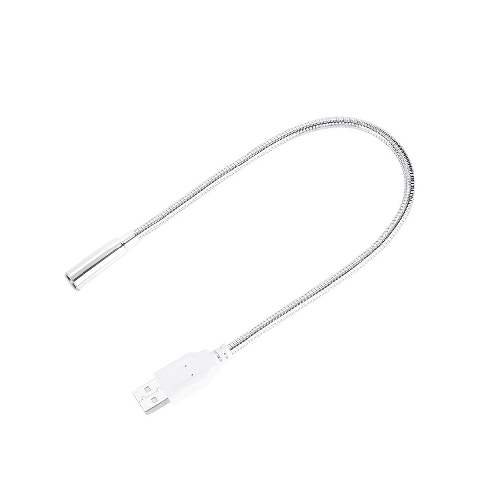 1Pcs Mini Portable USB Light Flexible Computer Reading Lamp Desktop Protect Eyes Keyboard Light Emergency Night Light