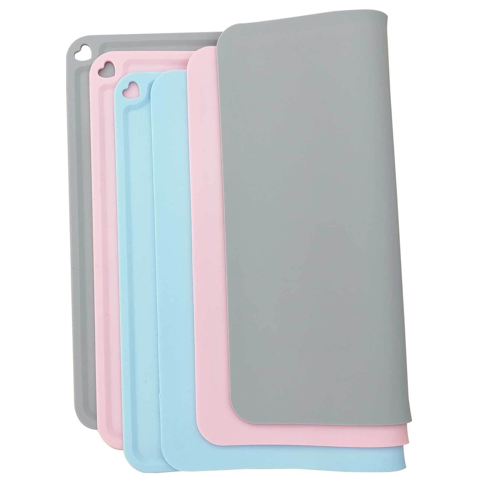 Food Grade Siliconen Placemat Voedsel Matten Waterdicht Anti Slip Lekvrij Tafel Mat Huisdier Voedsel Pads Coaster Keuken Accessaries