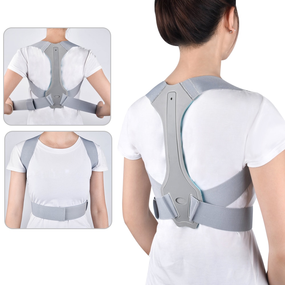 Rygstillingskorrektor nøglebenet rygsøjle ryg skulder lænden justerbar bøjle støtte bælte holdningskorrektion for mænd kvinder