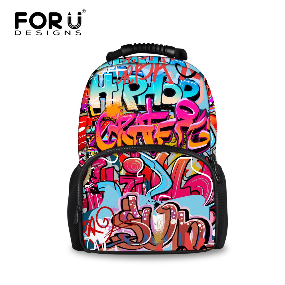 FORUDESIGNS 3D Graffiti del Modello delle Donne di Zaino Casual Spalla Zaini Per Le Ragazze Adolescenti Sacchetti del Computer Portatile di Viaggi Zaino Mochilas