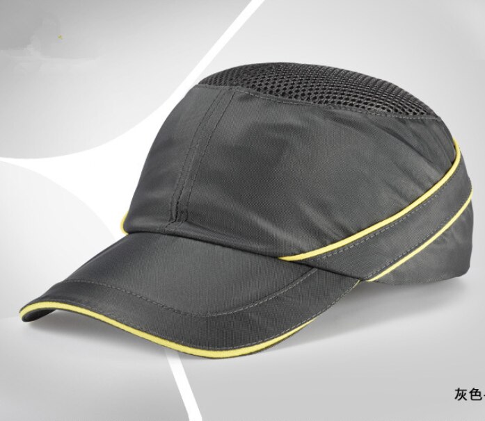 Arbejdssikkerhed sikkerhedshjelm bump cap beskyttende hat åndbar solblok solhat anti-slag let konstruktion arbejdsplads: C