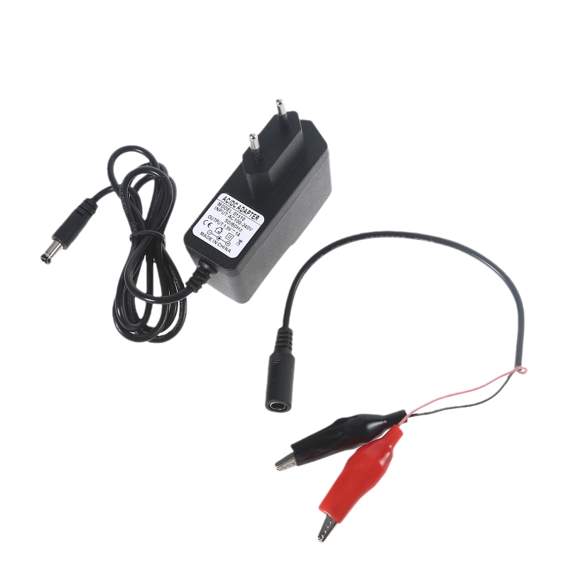 d'adaptateur d'alimentation 100-240V à 1.5V 1A, remplacement 1 batterie 1.5V AA AAA pour appareil alimenté par: Black