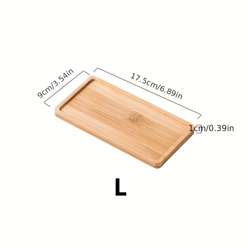 Houten pallet rechthoekige basis waterbak wastafelsteun rond klein chassis wastafelkussen waterdicht bamboe dienblad: YELLOW