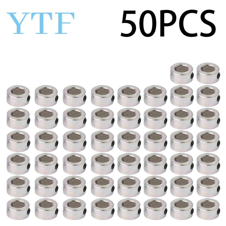 5-100PCS 8mm As Lock Kraag T8 Lood Schroef Lock Ring Rvs Isolatie voor 3D printer Koper 3D Printers Onderdelen: green