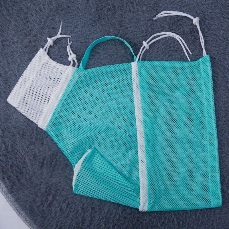 Netting katt pleie dusj bag polyester vaske netting poser justerbar katt sperre bag forhindre riper for bading negler trimming
