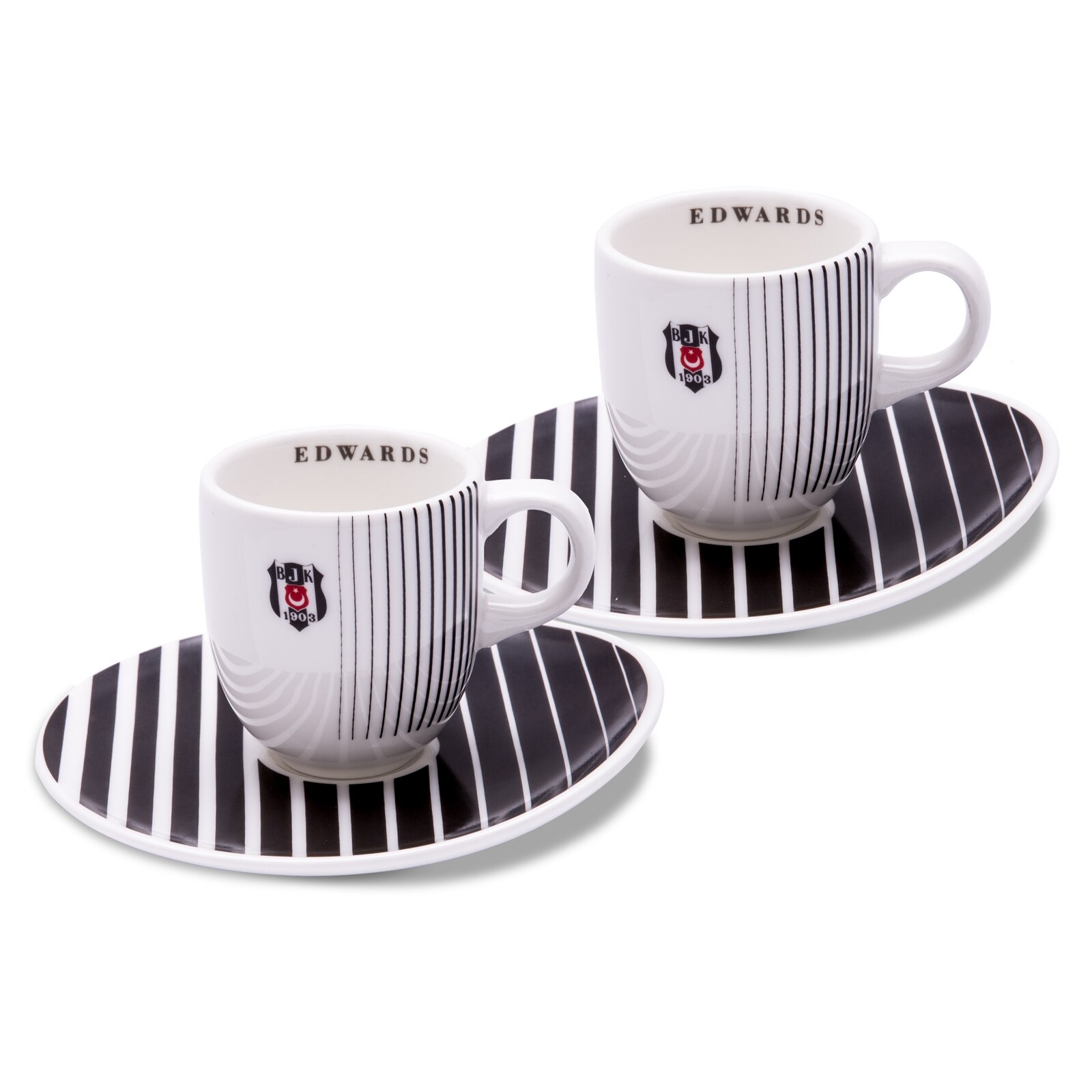 Jumbo besiktas edwards 2 turkkilaista kahvia espresso kuppi kahvisetti