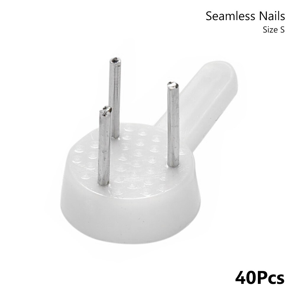 40PCS Multi Function White Mount Clock Frame Plastic Invisibl Hanger Seamless Nail Hanging Home Decor Photo Picture Wall Hooks: S