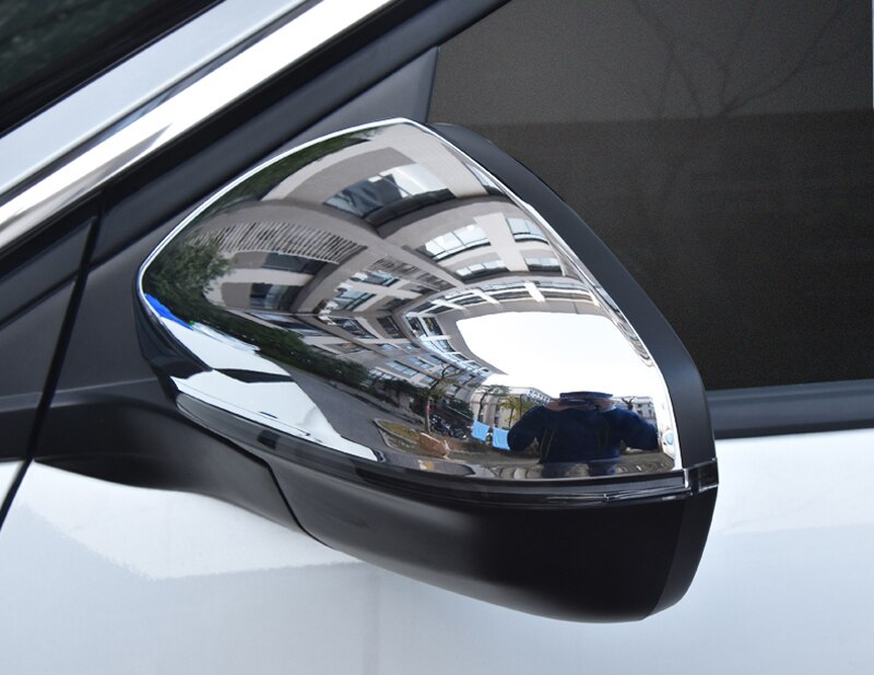 Garniture de rétroviseur extérieur pour Peugeot 3008, pour 5008 GT ABS, accessoires chromés, couverture de rétroviseur, 2 pièces