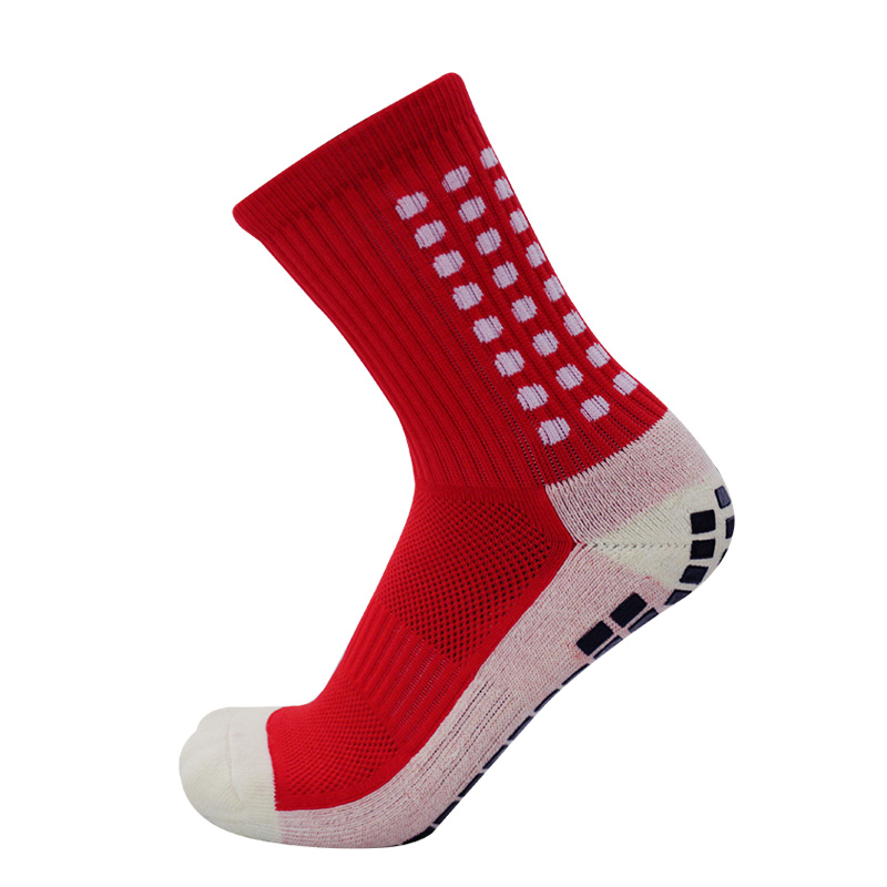 Sports Anti Slip Soccer Socks Cotton Football Men Grip Socks calcetas antideslizantes de futbol