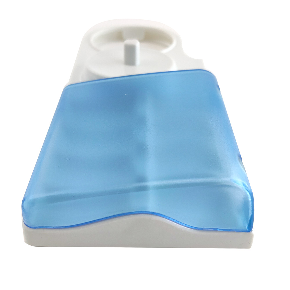 Plastic Electric Toothbrush Holder Tooth Brush Storage Organizer Teeth Brush Head Support White Stand with Charger Hole