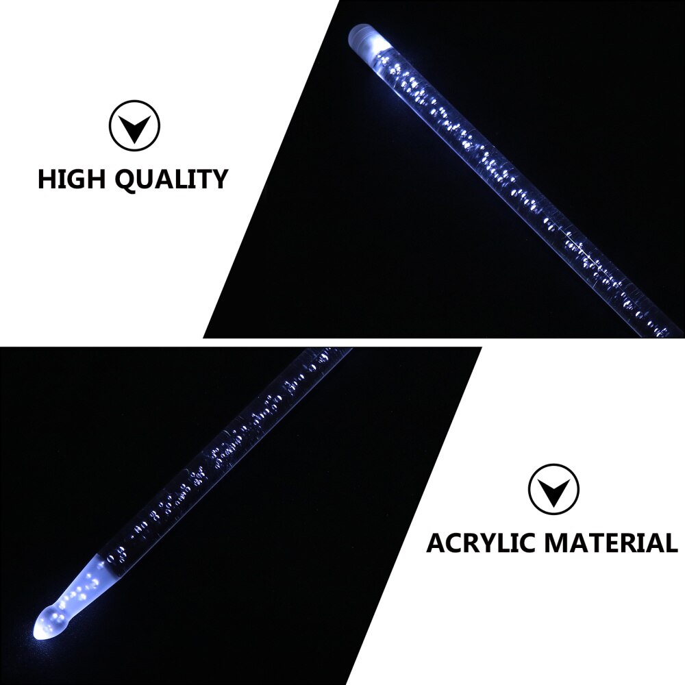 1 Set 5A Lichtgevende Licht Drum Sticks Glow In The Dark Drumsticks Drumsticks