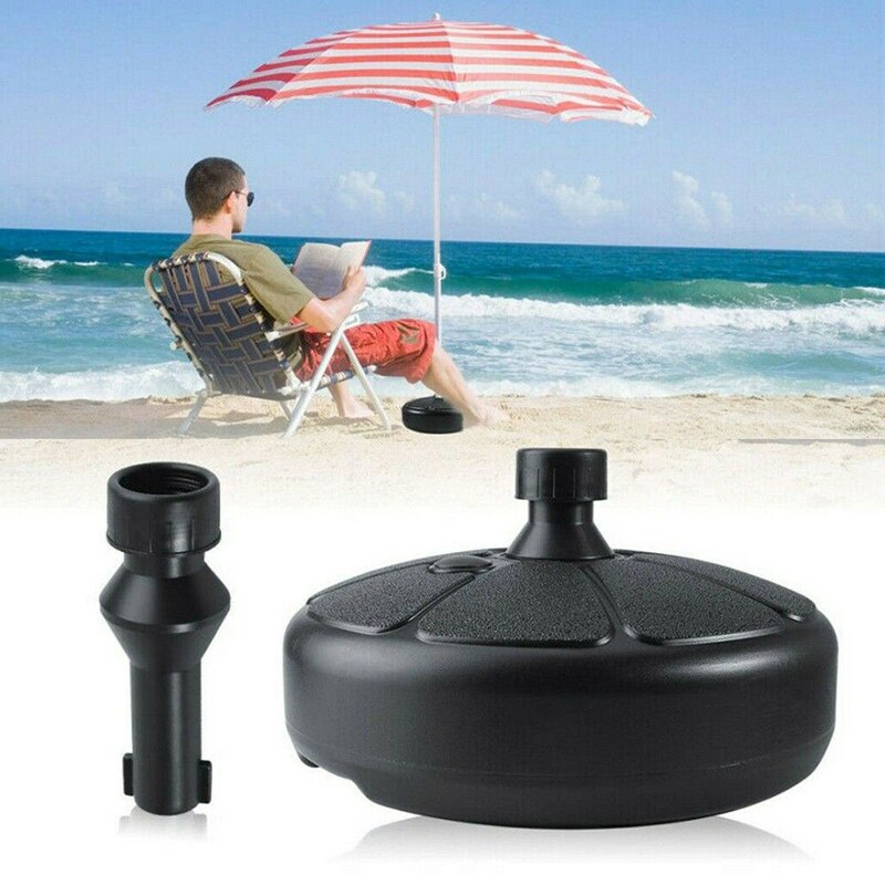 Outdoor Parasol Center Column Base Surface Parasol Plastic Base Beach Umbrella Round Base Outdoor Parasol accessories