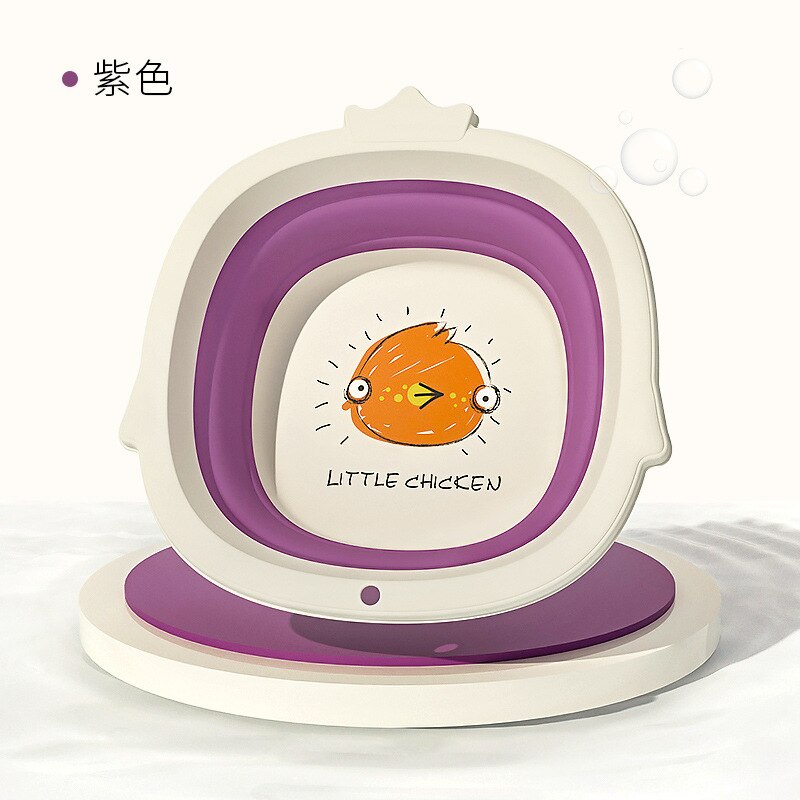 Platz freundlicher Waschbecken Klapp Baby Waschbecken Tragbare freundlicher Waschbecken Klapp Becken Kleinkind: 3