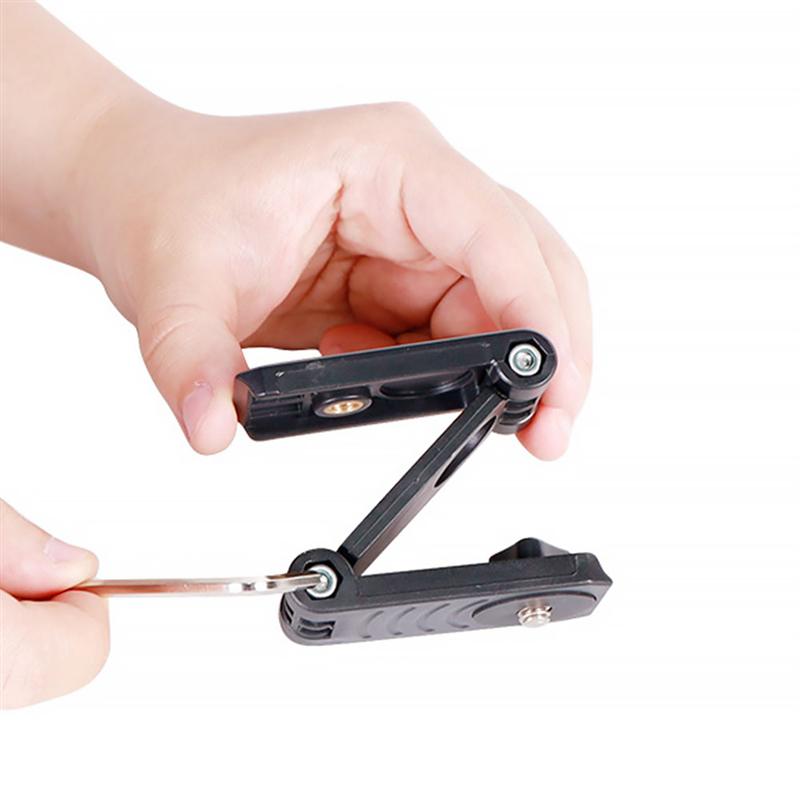 Z Type Pan Folding Tilt Head Camera Bracket Camera Holder Mobile Phone Clip