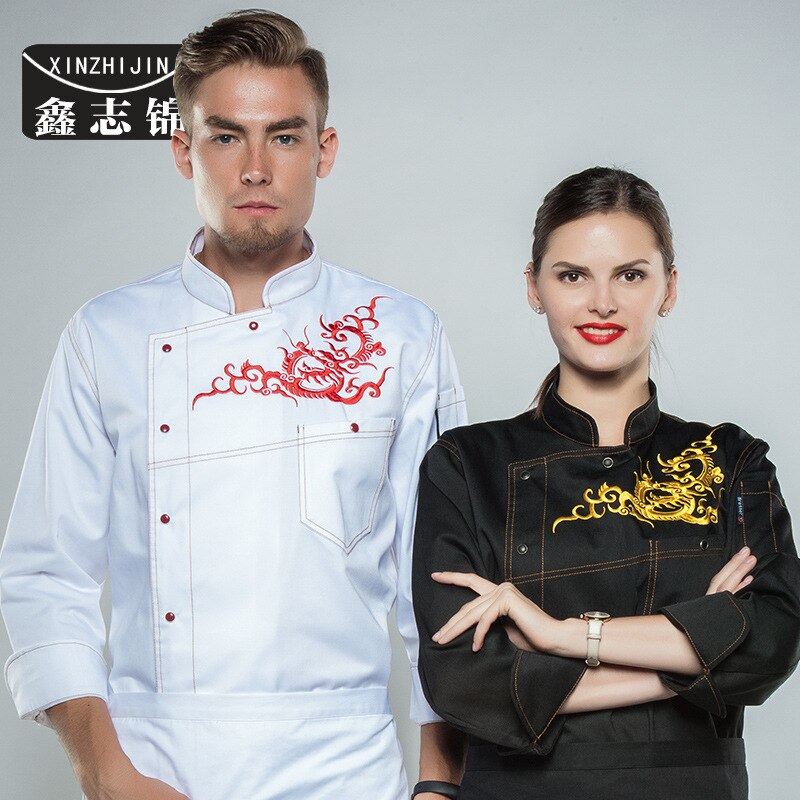 Kleding voor restaurantkoks keuken keuken keukenkleding heren en dames herfst en winter keukenkleding
