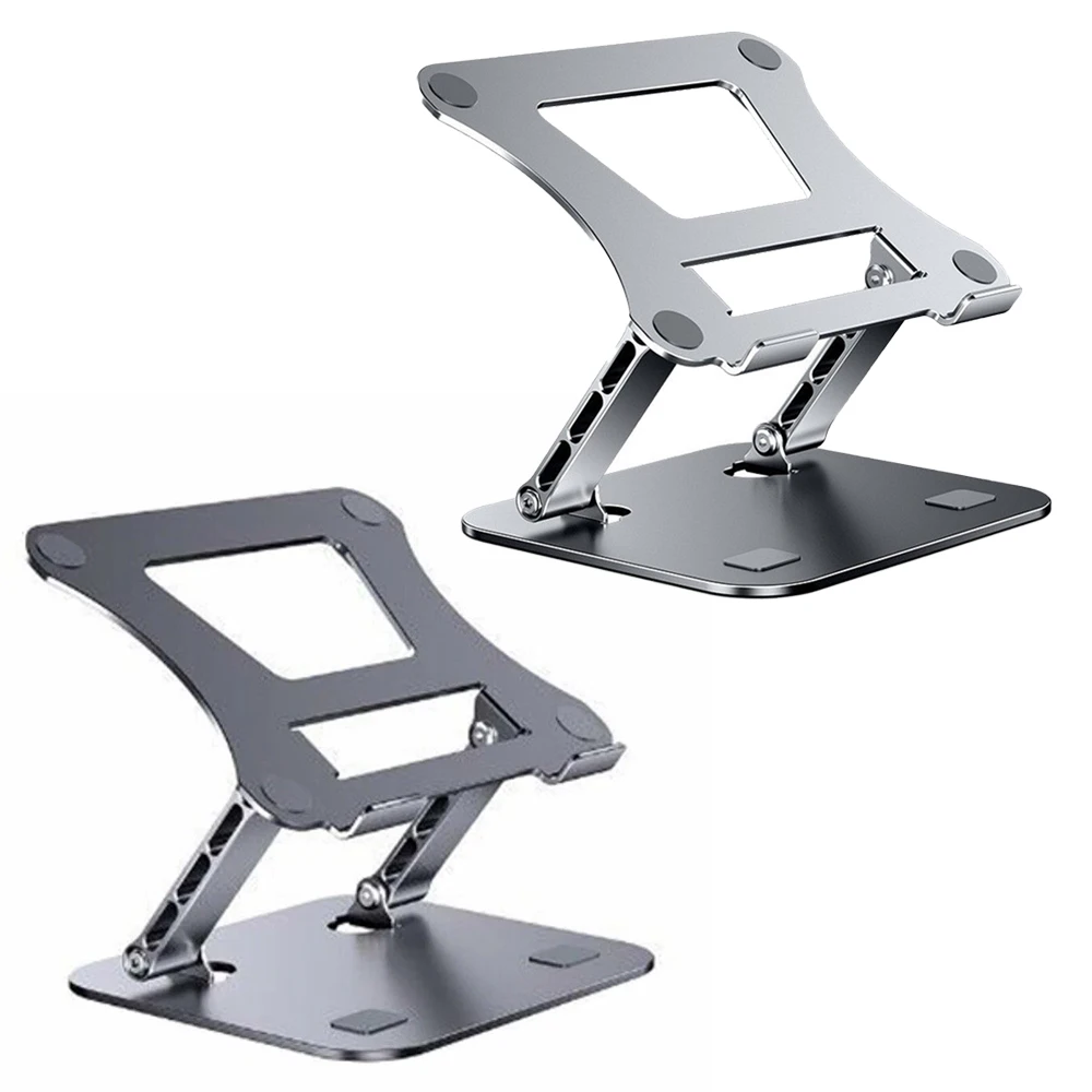 Universele laptopstandaard 17-inch opvouwbare mobiele telefoonstandaard Ondersteuning mobiele telefoon bureaubeugel Luie houder Lifting Cooling Stand