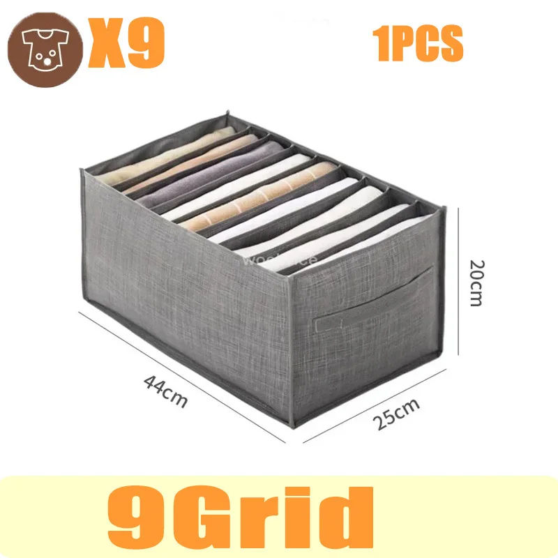 Bekleidungs organization System Unterwäsche Schublade Organizer Aufbewahrung sbox faltbare Schrank Schublade Lagerung für Unterhosen Socken BH: Licht Gelb