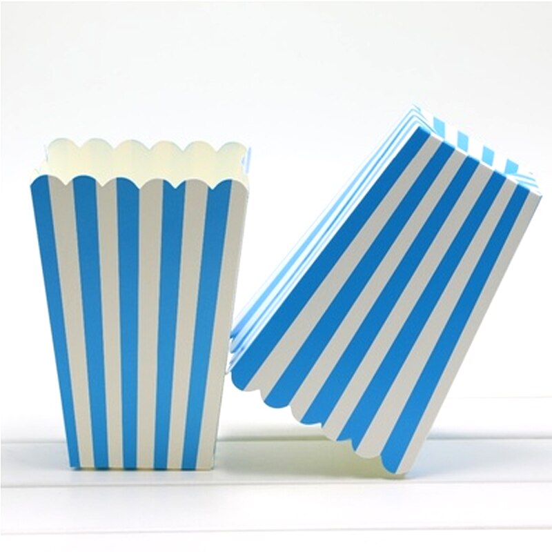 Paper box Snack Boxes Disposable Chicken DIY Popcorn Food Favour Party Supplies Candy 6pcs French Fries