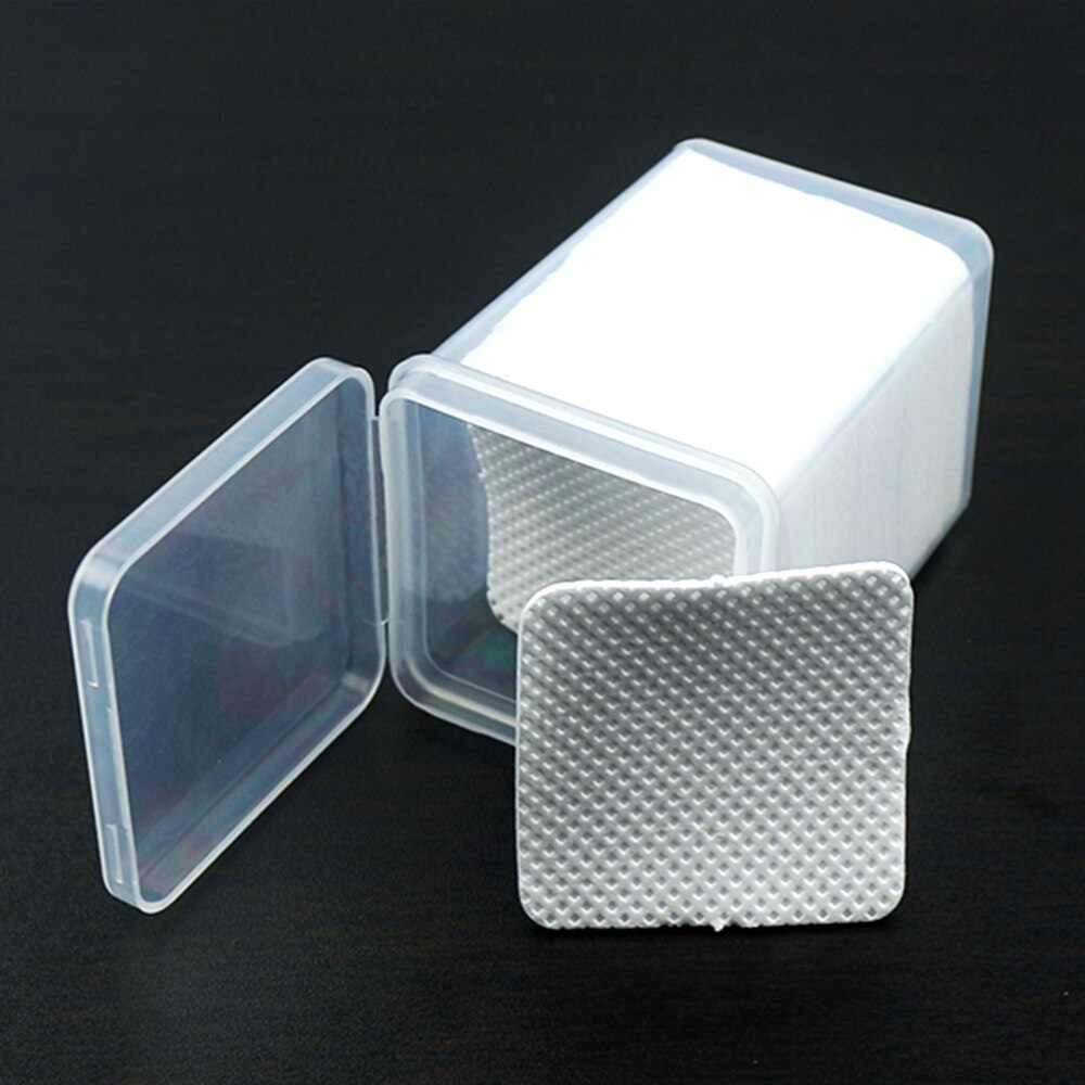 Dissolvant de colle à cils, essuyer la bouche de la bouteille de colle, prévenir le colmatage, tampons nettoyants, fournitures d&#39;extension de cils: Default Title