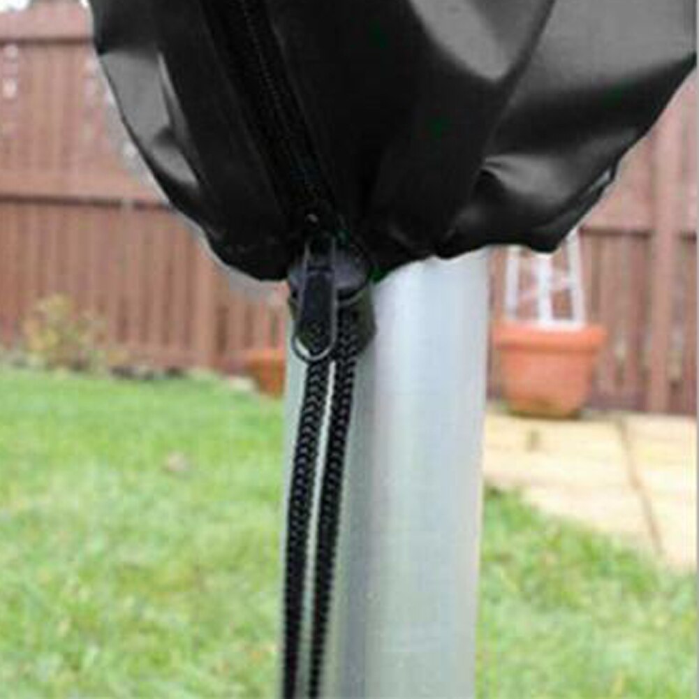 Cubierta protectora de rejilla de secado de paraguas para exteriores, secadora de ropa de agua 210D Oxford con revestimiento de tela para patio de jardín 66.14x11.81 pulgadas