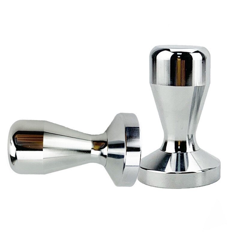 1cp espresso tamper café azul tamper máquina de café imprensa base plana barista acessórios têmpera 51mm 57.5mm 58mm