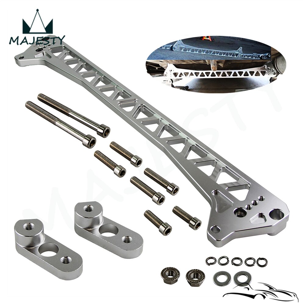 Achter Aluminium Subframe Brace Tie Subframe Subillet Fit Voor 92-95 Honda Civic
