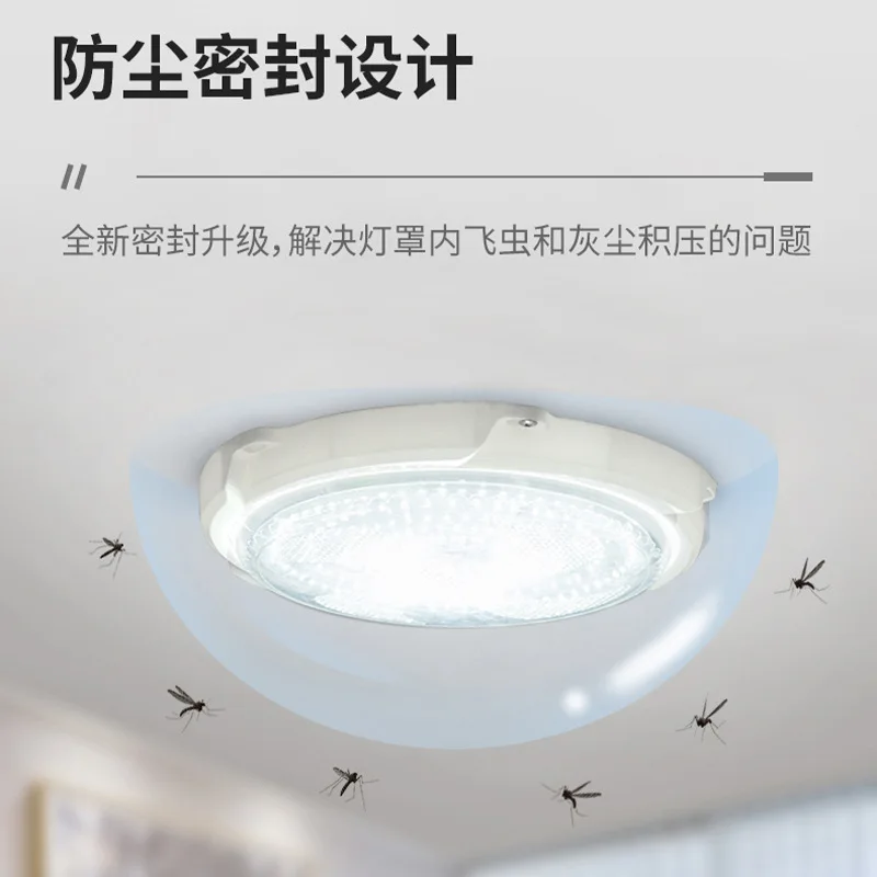 Luz Solar de techo para exteriores, Panel separado IP66, lámpara de techo impermeable, pasillo interior, balcón, dormitorio, luz con Sensor Solar