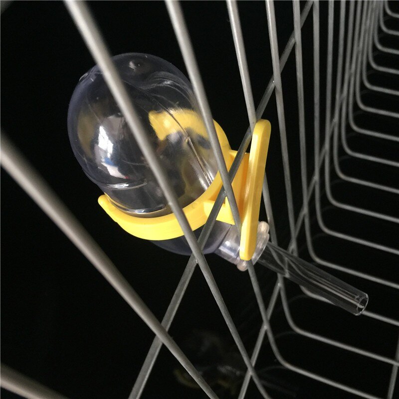 Bebedero para hámster, jaula para hámster, color verde, azul y rosa, aleatorio, jaula para animales pequeños, bebedero de agua para mascotas, 1 unidad