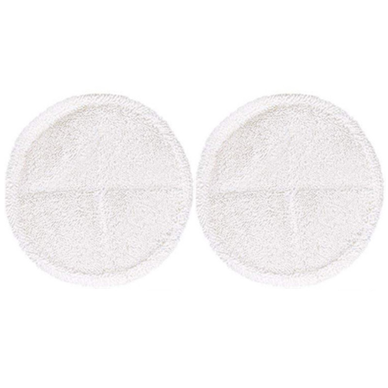 10 Packs Heavy Scrub Mop Pads Replacement For Bissell Spinwave 2039A 2124 Hard Floor Mop Cloths Household Home Cleaning Pad Kit: 2 white