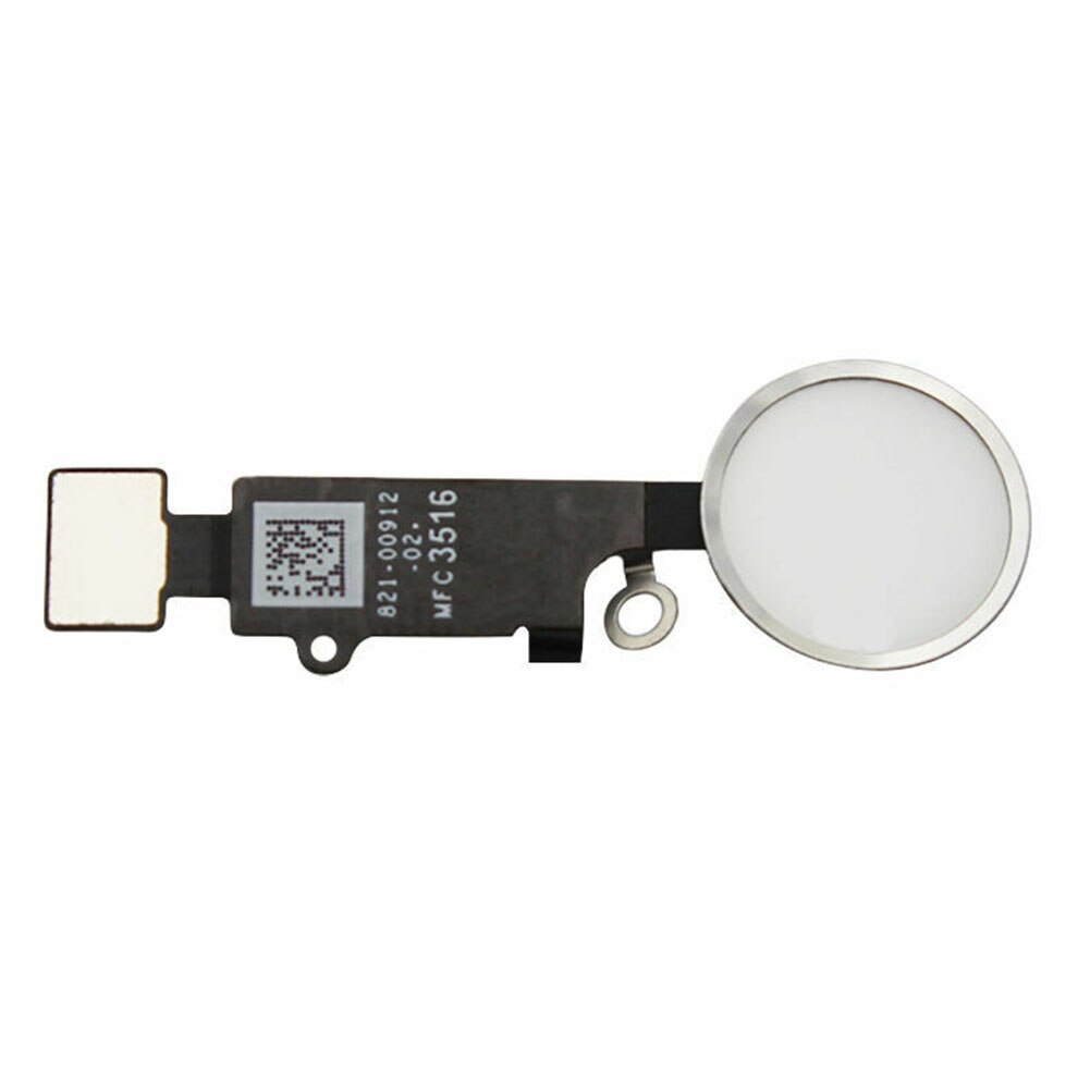 Spare Durable Mobile Phone Key Repair Sensor Complete Part Elektron Gasket Flex Cable Home Button Assembly For IPhone 7/8