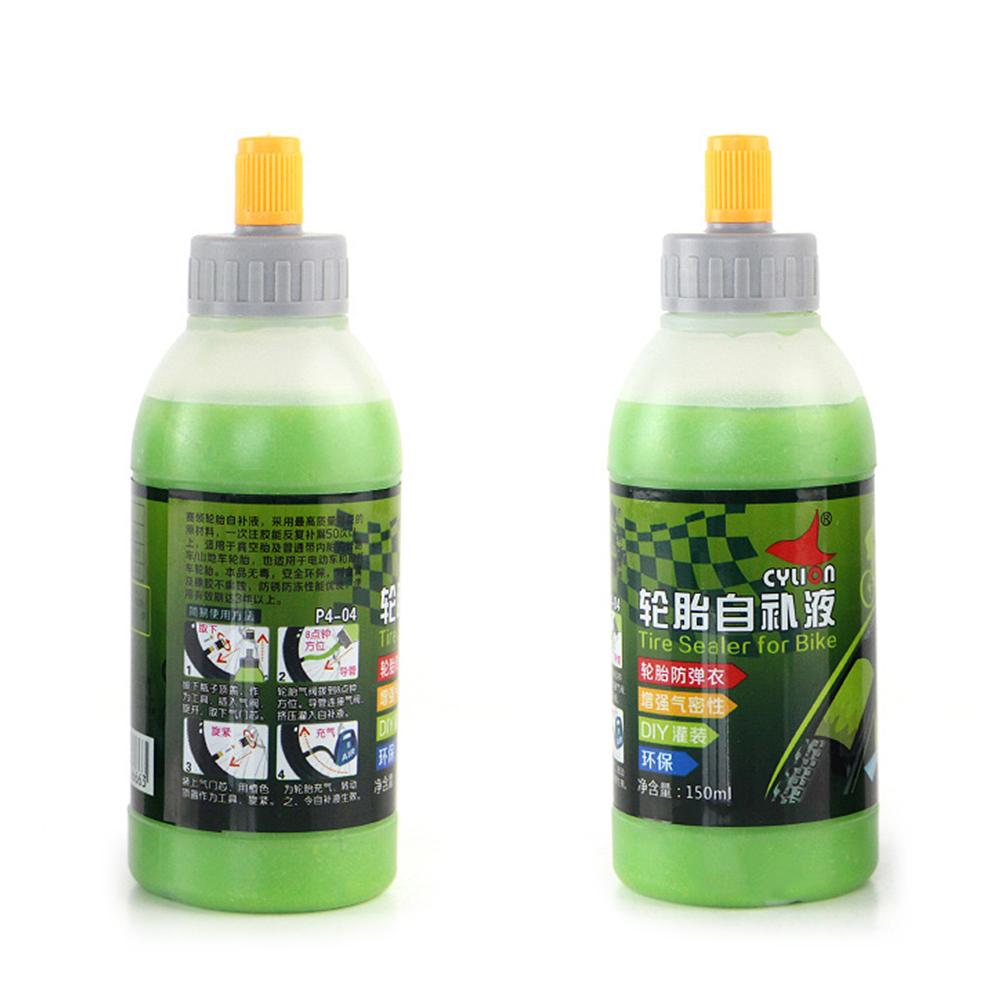 150ML Tire Fluid Mountain Bike Tire Sealant Machine Protection Puncture Sealant Bicycle Tire Repair Fluid Tire Self-rehydration