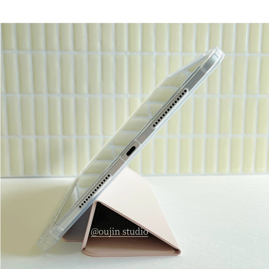 blue star ipad protective cover ipad flat protective cover with pen slot bracket 11 air6 soft shell protective cover