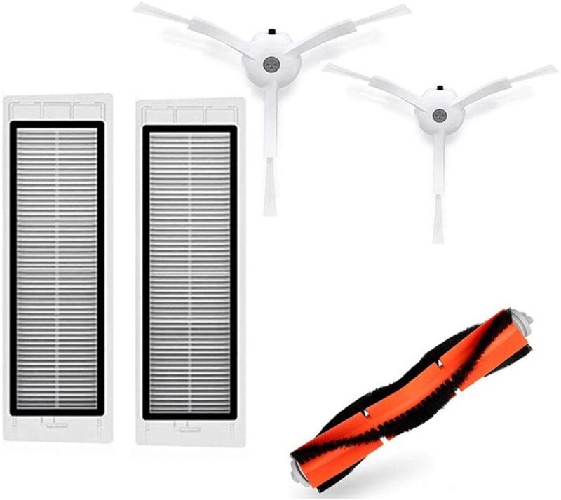 Tilbehør til xiaomi 1 2 1s gen sdjqr 01rr sdjqr 02rr sdjqr 03rr robotstøvsuger vaskbare deler for mi robot gen 1 gen 2 gen 1s: En