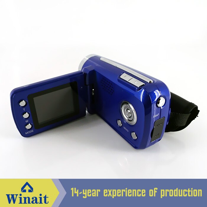 Winait 4x digitale zoom dv -139 digitale videocamera met 8mb interne geheugens, opnamefunctie