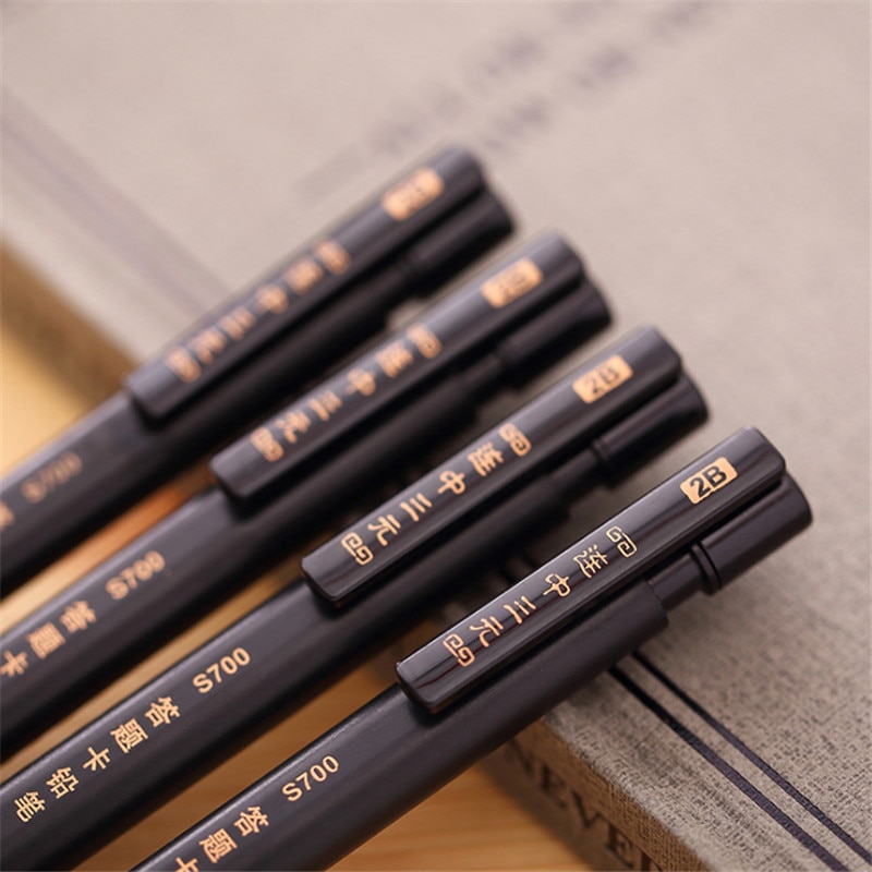 deli coated card pencil answer card pencil capable student exam 2B exam pencil S700