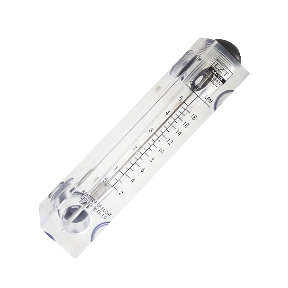 0.5-5 GPM 2-18 LPM Water Flow Panel Mount Type Flowmeter