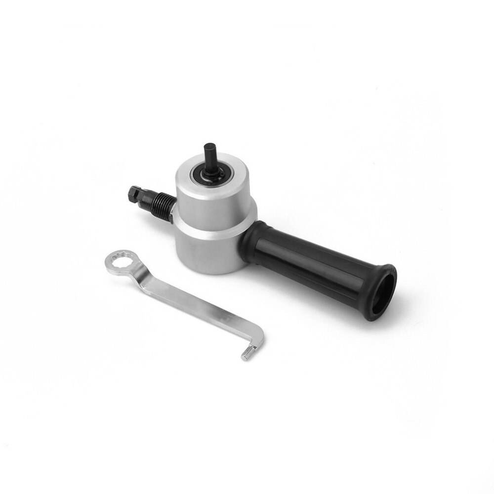 Professionele 360 Graden Knabbelen Metalen Snijgereedschappen Auto Reparatie Double Head Gezinsblad Nibbler Gatenzaag Boor Gereedschap
