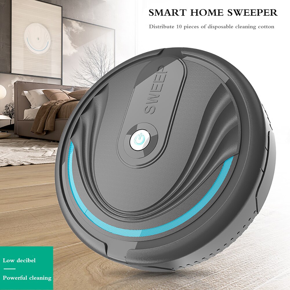 Mini Home Automatic Sweeping Vacuuming Robot Floor Cleaning Robot Vacuum Dry Wet Sweeping Floor Cleaner Dust Catcher