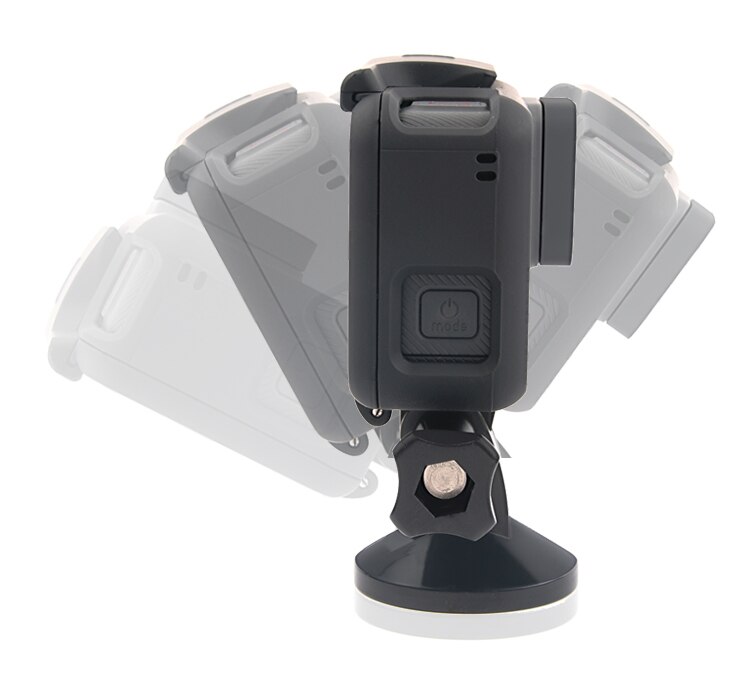 Montaje fijo de imán de succión + tornillo de tuerca de perno de perilla de pulgar para GoPro Hero 9 8 7 10 Xiaomi Yi 4K Mijia SJCAM SJ4000 SJ5000