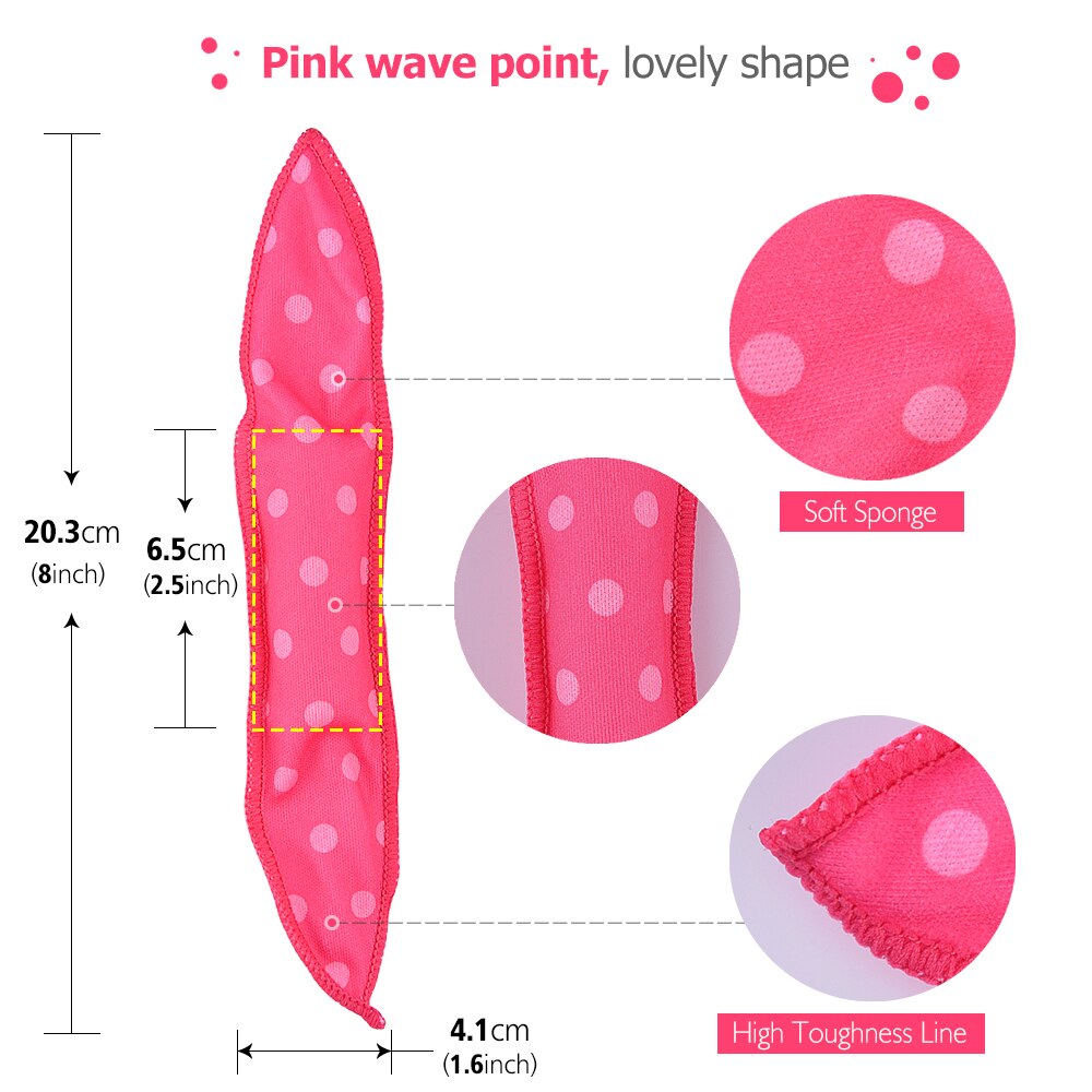 10 Pcs/Lot Hair Curlers Soft Sleep Pillow Hair Rollers Set Best Flexible Foam and Sponge Magic Hair Care DIY Hair Styling Tools