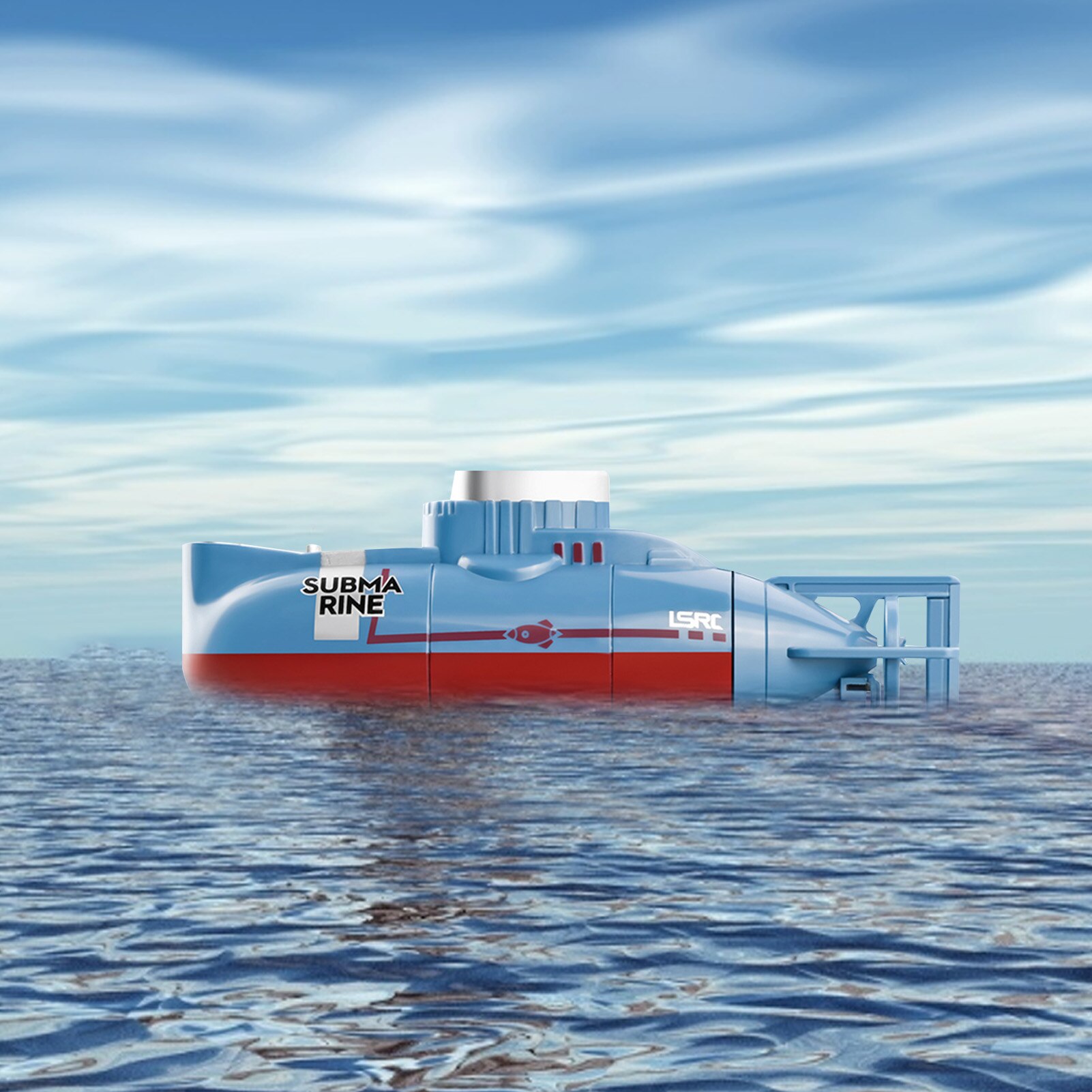 Bateau de plongée étanche télécommandé pour enfant, jouet de bain de piscine de Simulation