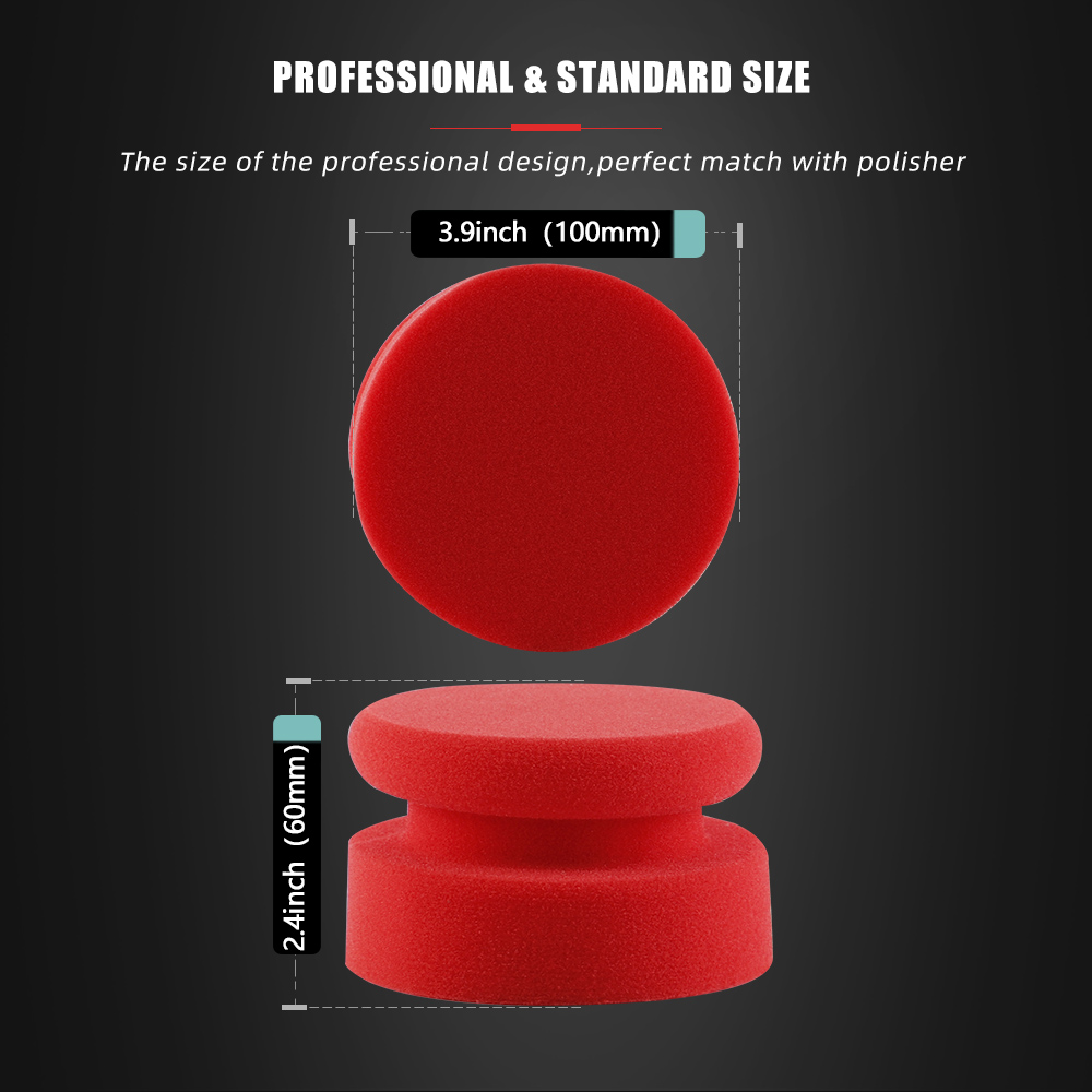 (Bulk )2-20Pcs SPTA Hand Waxing Sponge Rubbing Compound Applicator Car Beauty Waxing Pad Auto Paint Care Polishing Sponge