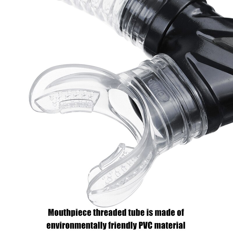 Profesjonalne pcv ustnik pływanie rurka do nurkowania robić nurkowania pół suchy powietrza robić oddychania nurkowanie rury wody na zewnątrz sportowe pływanie nurkowanie z rurką