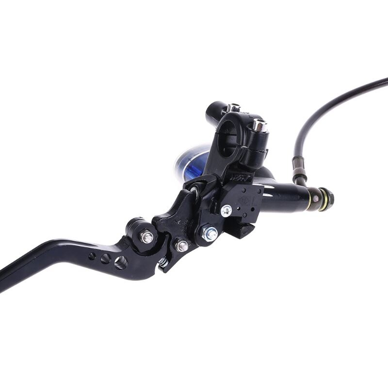 7/8 "22mm Motorrad CNC Hydraulische Kupplung Kit Hebel Master Zylinder Stricken Öl Schlauch 125 ~ 250cc 37JE