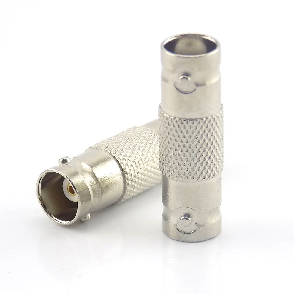 2pcs/10pcs BNC Female Connector to BNC Female Coupler Adapter Connector Female Connector for CCTV ip Camera