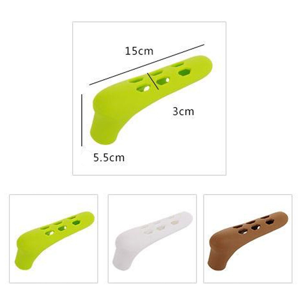 Room Door Handle Silicone Anti Collision Static Cover Guard Sleeve