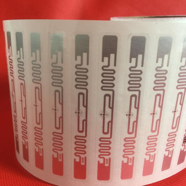 100 pcs/lot Aline 9640 RFID UHF Adhesive Tag Aline H3 chip Inlay 860-960MHz 512Bit Alien higgs-3 UHF Inlay label