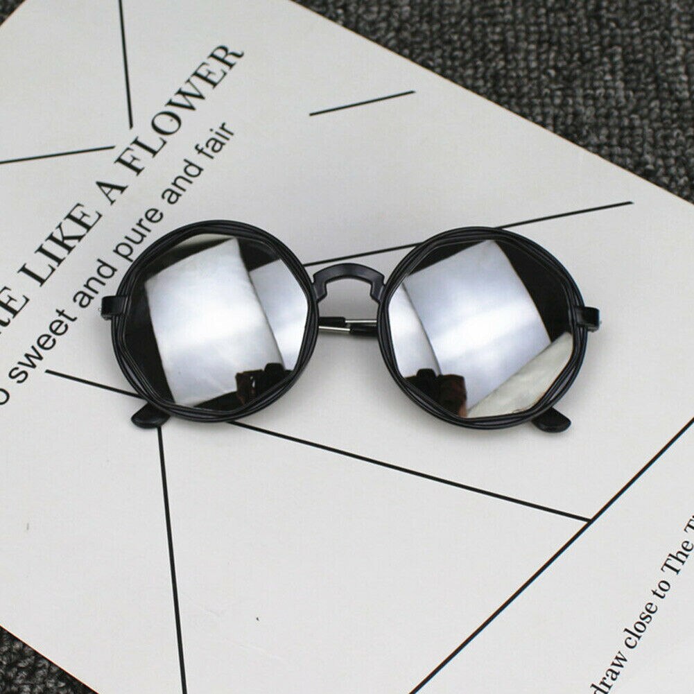 Solbriller drenge piger børn udendørs børn unisex småbriller: Hvid reflekterende